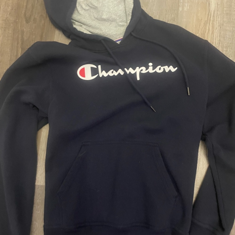 Navy champion hoodie